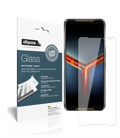 2x 9H Schutzfolie für Asus ROG Phone 2 Panzerfolie