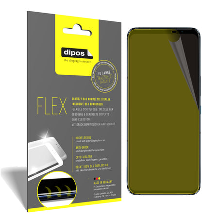 Klare Displayschutzfolie von dipos passend für Asus ROG Phone 5 Pro, 100% Displayabdeckung und blasenfreie Montage