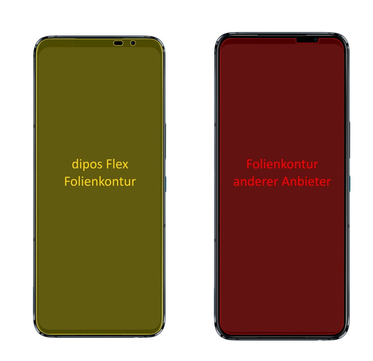 3x 3D Full Cover Schutzfolie für Asus ROG Phone 5 Pro