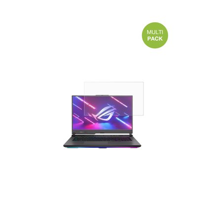 ASUSROG Strix G17 17.3 Zoll mit aufgebrachter dipos Displayschutzfolie, die lästige Fingerabdrücke minimiert