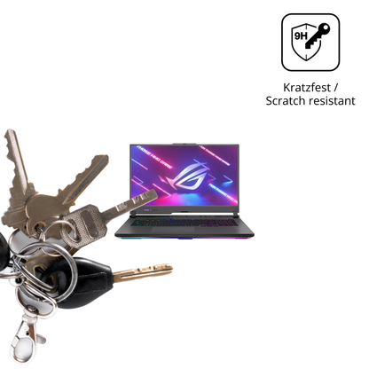dipos Displayschutz für ASUS ROG Strix G17 17.3 Zoll, mattierte Oberfläche, robuste Festigkeit und perfekte Passform