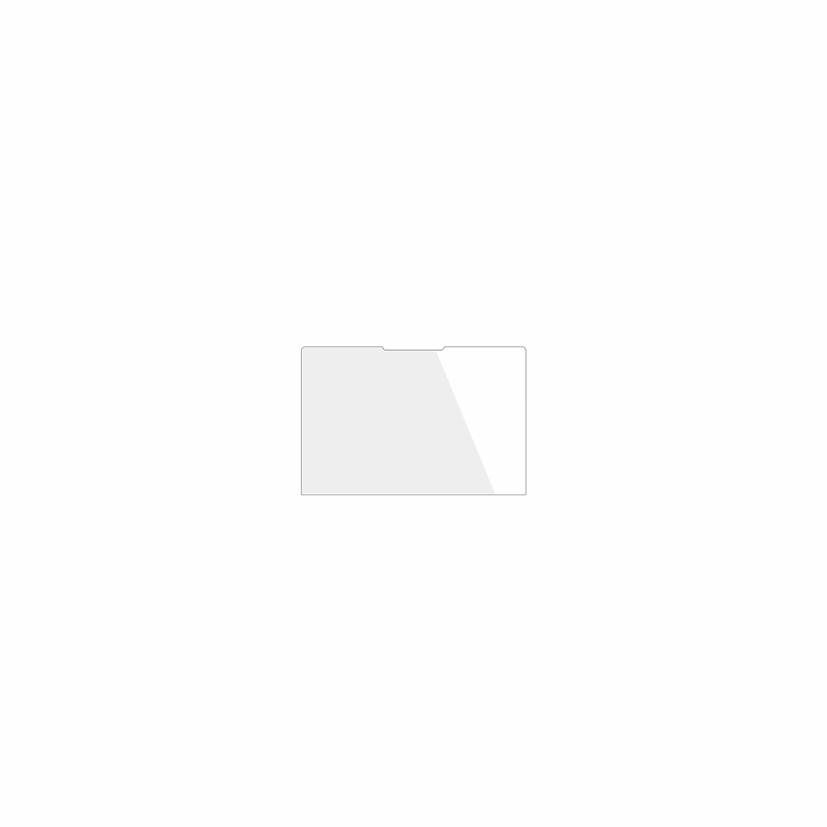 dipos Displayschutz für ASUS ZenBook A16 16 Zoll, transparente Oberfläche, geringe Dicke und perfekte Passform