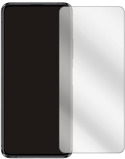 AsusZenfone 7 Pro mit aufgebrachter dipos Displayschutzfolie, glasklare Darstellung ohne Einschränkungen