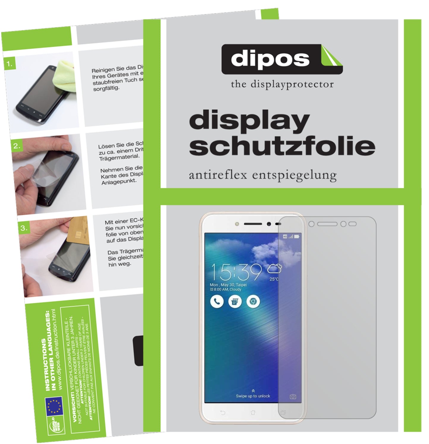 Displayschutzfolie passend für Asus ZenFone Live ZB501KL