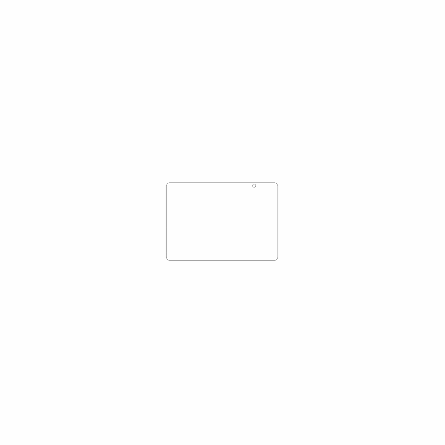 dipos Displayschutz für Autel MaxiIM IM508S, mattierte Oberfläche, geringe Dicke und perfekte Passform