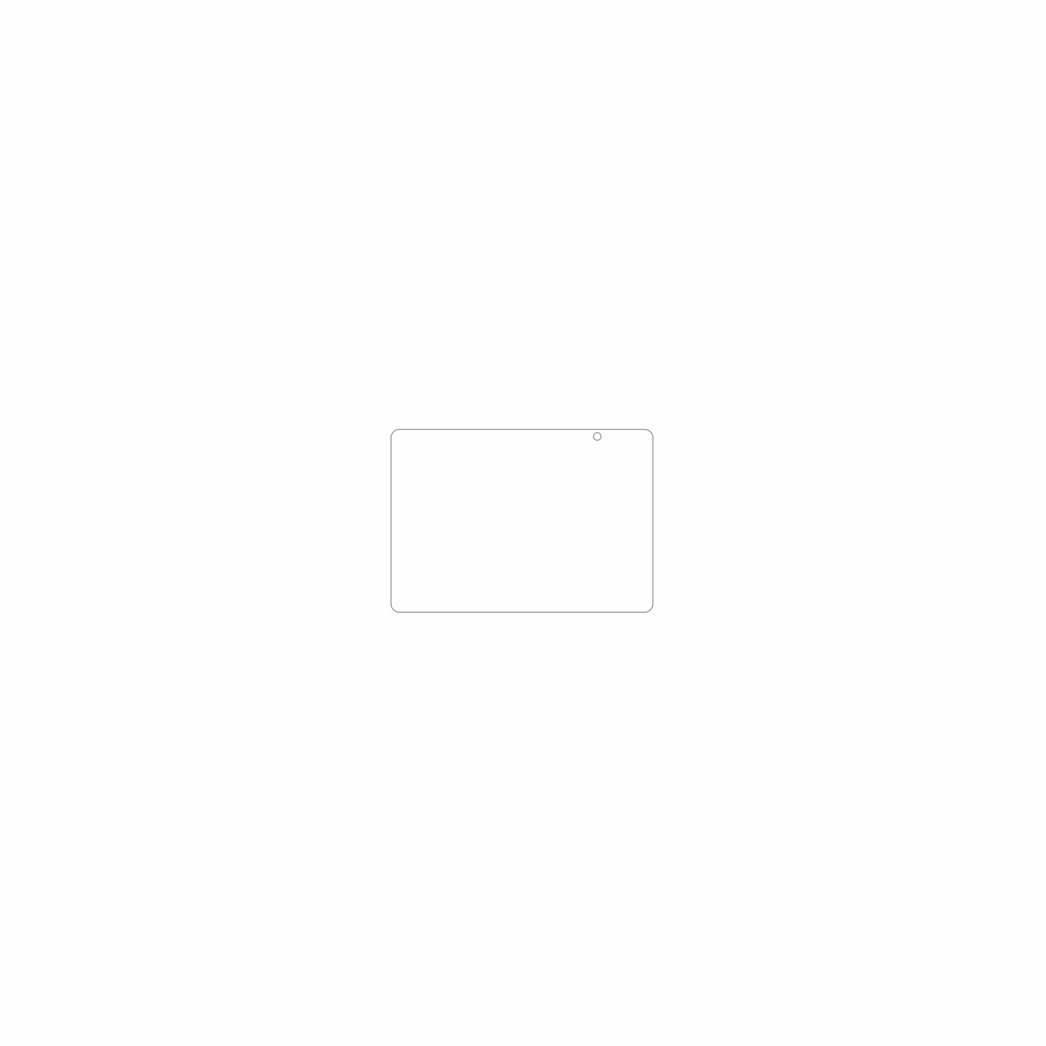 dipos Displayschutz für Autel MaxiIM IM508S, mattierte Oberfläche, geringe Dicke und perfekte Passform