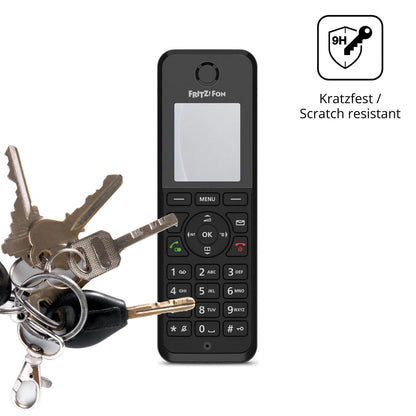 dipos Displayschutz für AVM FritzFon M3, mattierte Oberfläche, robuste Festigkeit und perfekte Passform