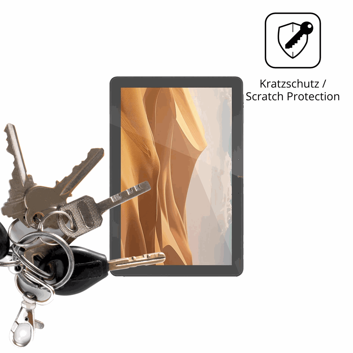 Schutz gegen Kratzer auf dem AWOW AIBOOK 11 10.1 Zoll Glas durch Schlüssel oder Ähnliches