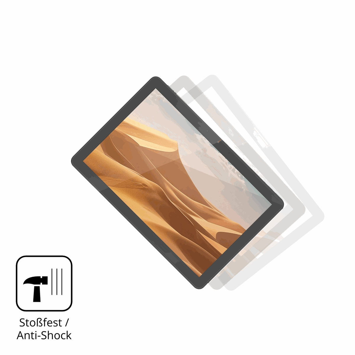 Schutz gegen Kratzer auf dem AWOW AIBOOK 11 10.1 Zoll Glas durch Schlüssel, Stöße gegen die Tischkante oder Stürze