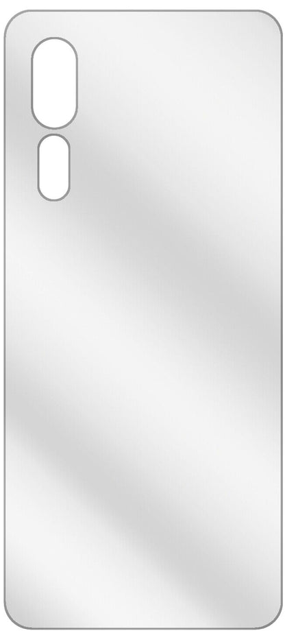 dipos Displayschutz für Axon 10 Pro Rückseite, transparente Oberfläche, geringe Dicke und perfekte Passform