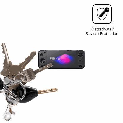 2x Schutzfolie matt für AYANEO Pocket S2 6.3 Zoll Display-Schutzfolie