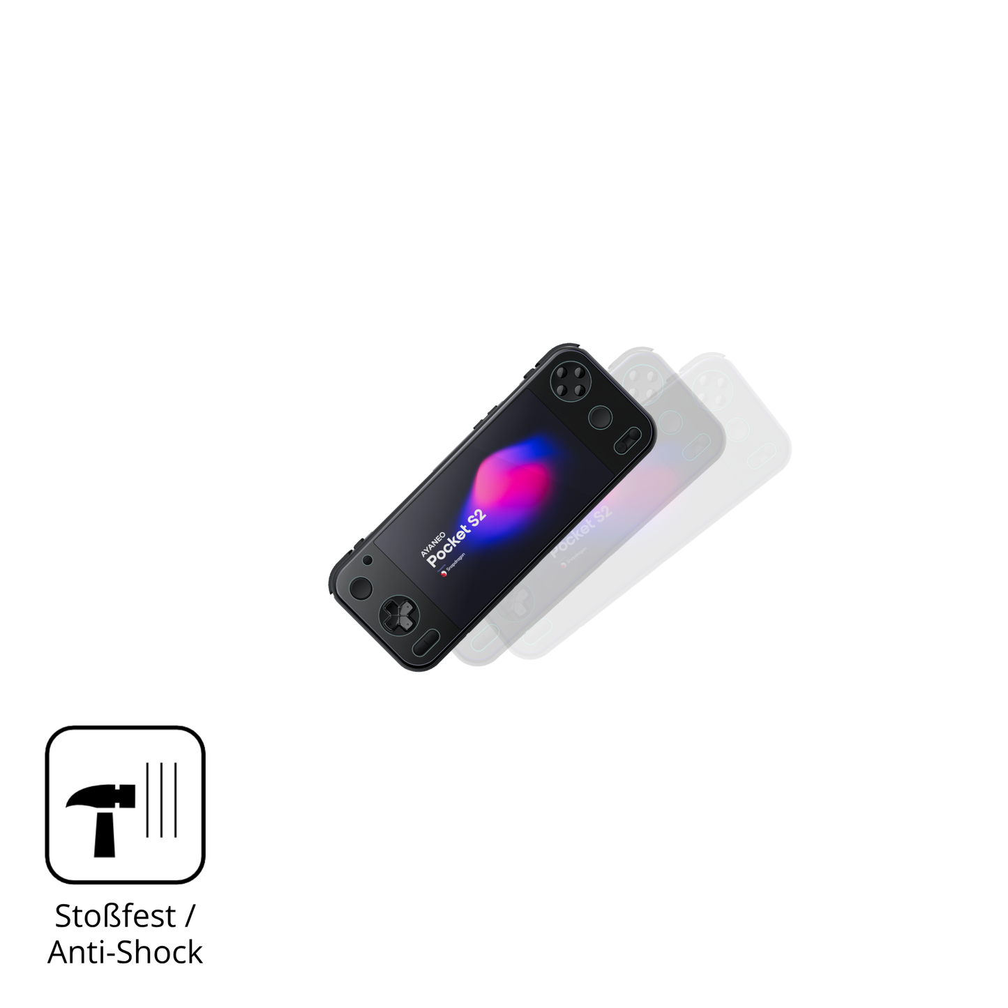 2x 9H Schutzfolie für AYANEO Pocket S2 6.3 Zoll Panzerfolie