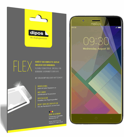 3x 3D Full Cover Schutzfolie für TP-Link Neffos P1