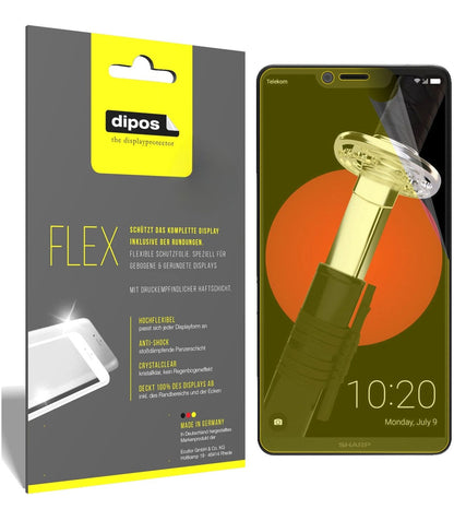 2x 3D Full Cover Schutzfolie für Sharp Aquos D10