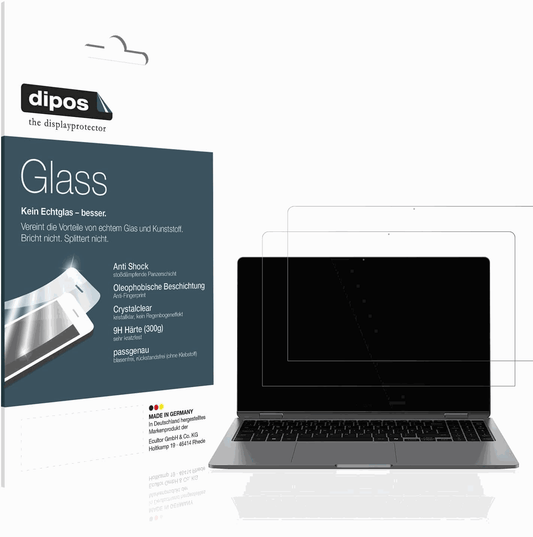 2x 9H Schutzfolie für Samsung Galaxy Book 5 Pro 360 Panzerfolie