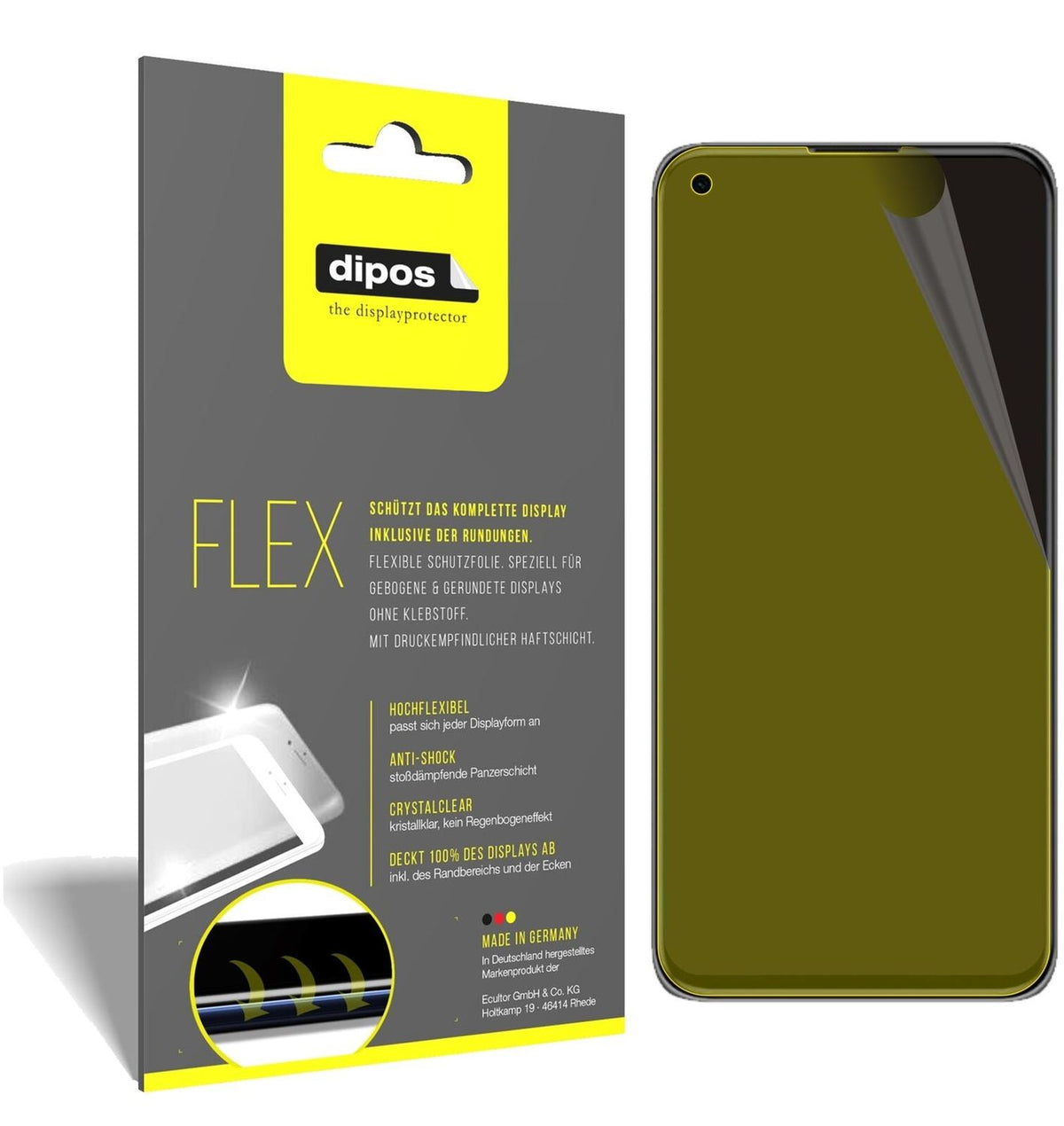 2x 3D Full Cover Schutzfolie für Xiaomi Mi 11 Lite