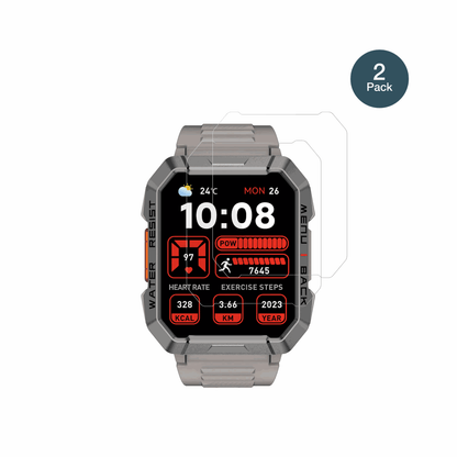 2x 9H Schutzfolie für Blackview W60 Smartwatch 2.01 Zoll Panzerfolie