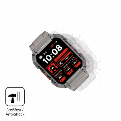 2x 9H Schutzfolie für Blackview W60 Smartwatch 2.01 Zoll Panzerfolie