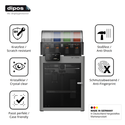 Displayschutz hergestellt in Deutschland, höchste Qualität made in Germany