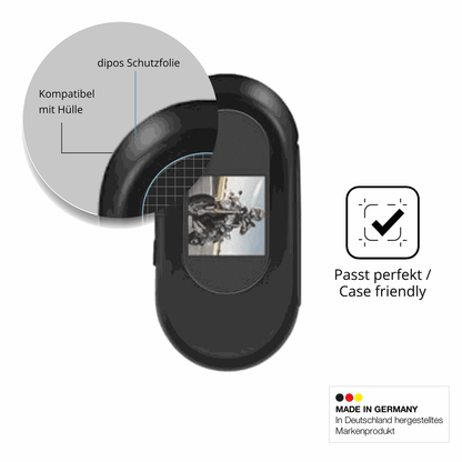 Schutzfolie mit optimaler Passform, zur Verwendung mit Hüllen geeignet