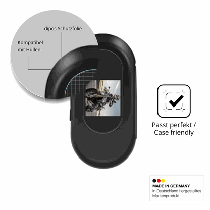 Schutzfolie mit optimaler Passform, zur Verwendung mit Hüllen geeignet