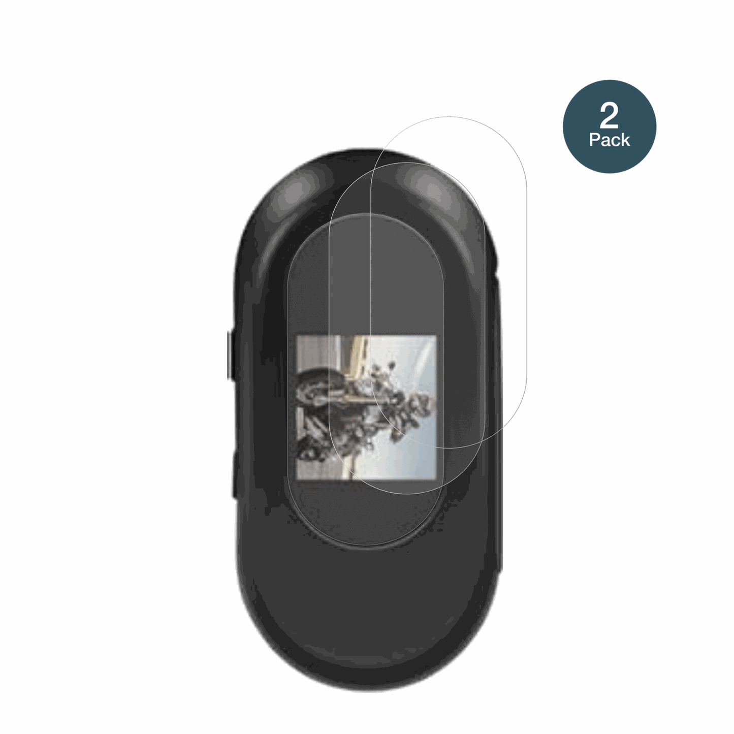 BaobylonVlogging 4K mit aufgebrachter dipos Panzerfolie, die lästige Fingerabdrücke minimiert