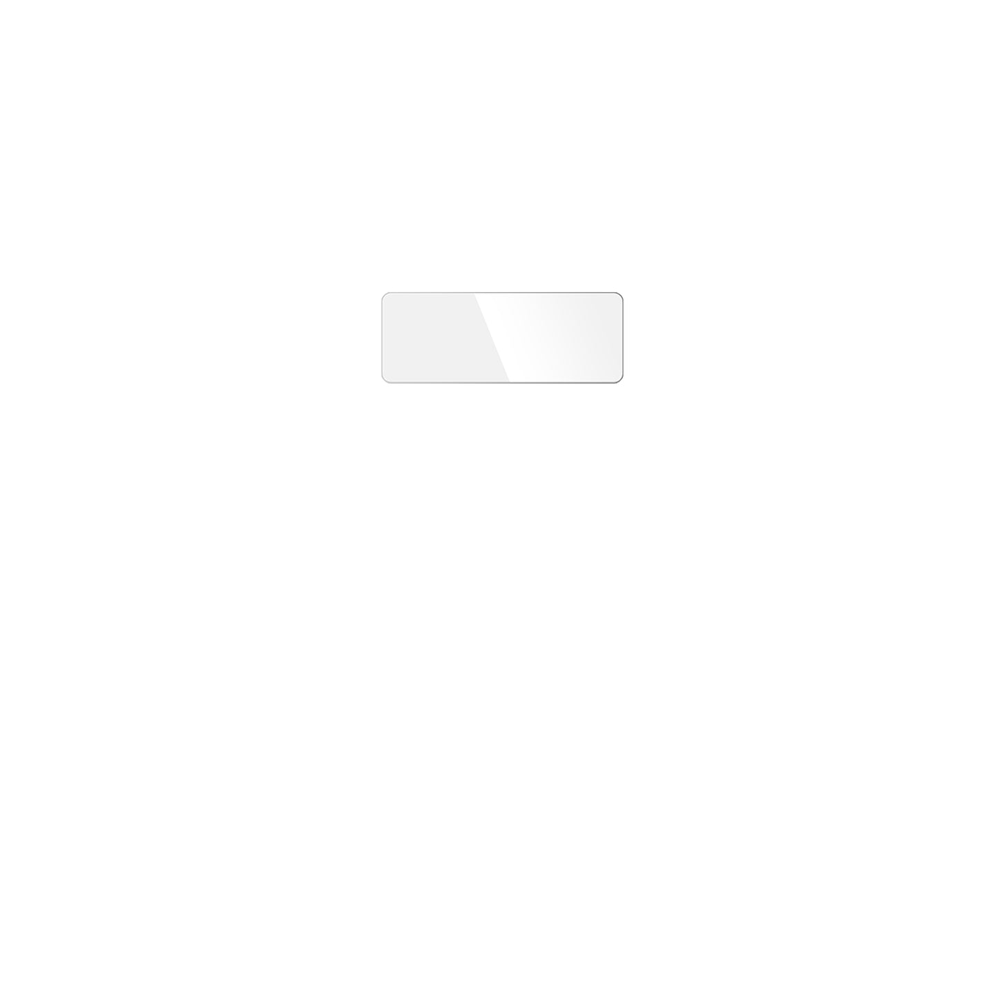 dipos Displayschutz für BAOFENG BF UV-5R, transparente Oberfläche, geringe Dicke und perfekte Passform
