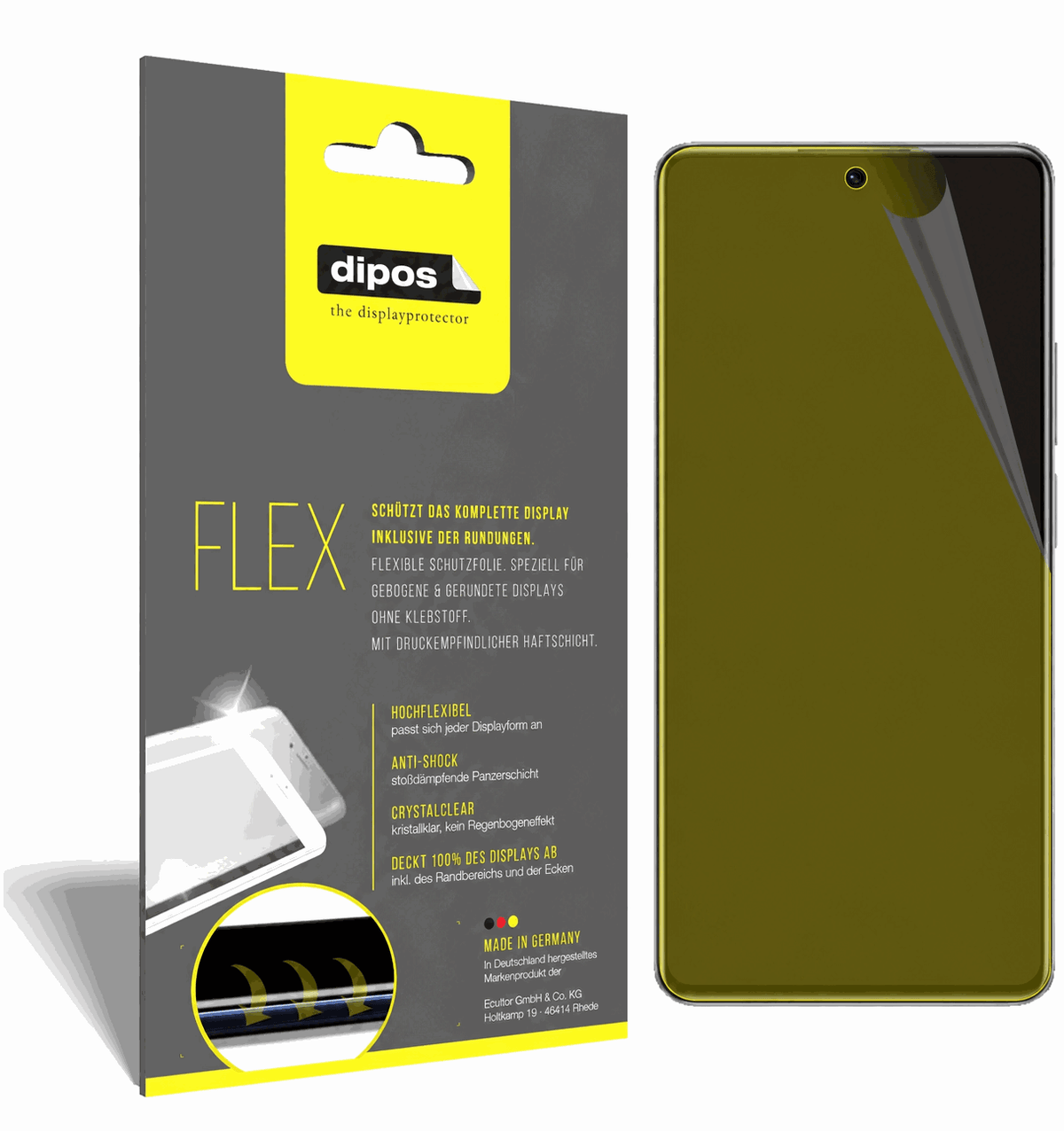 2x 3D Full Cover Schutzfolie für Xiaomi Mi 11T