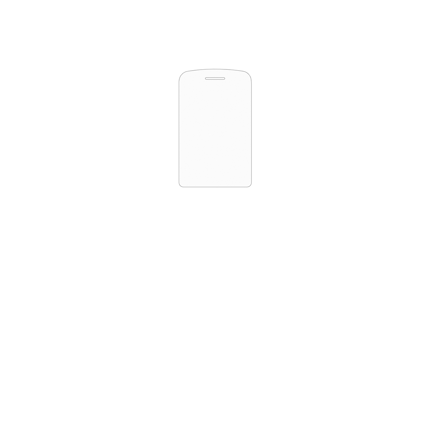 dipos Displayschutz für Beafon SL645, mattierte Oberfläche, geringe Dicke und perfekte Passform
