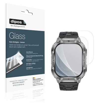 Matte Displayschutzfolie von dipos passend für BENYAR SMART EF22-A EF22-G, 9H kratzfest und blasenfrei montiert