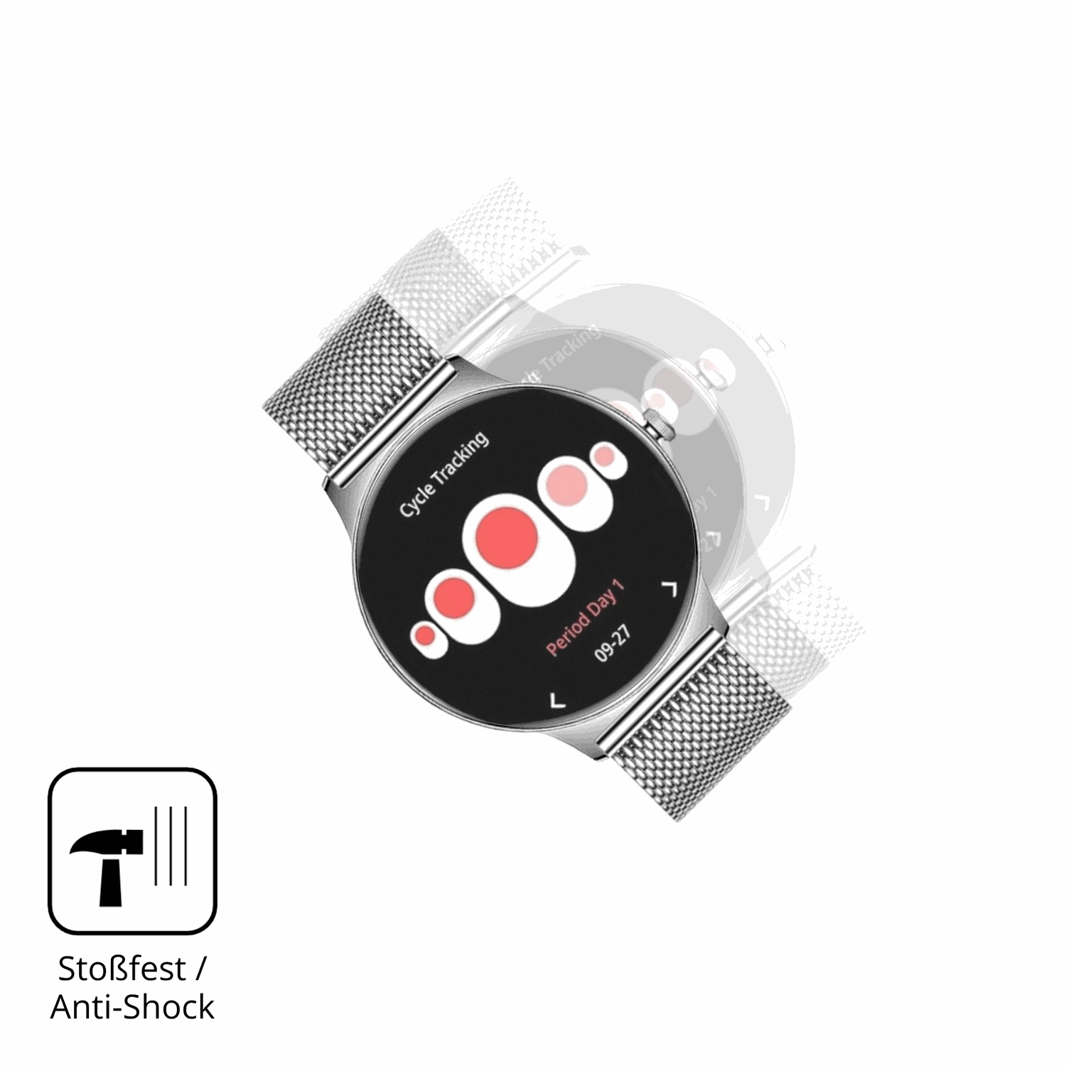 Schutz gegen Kratzer auf dem BENYAR SMART FV12-I Glas durch Schlüssel, Stöße gegen die Tischkante oder Stürze