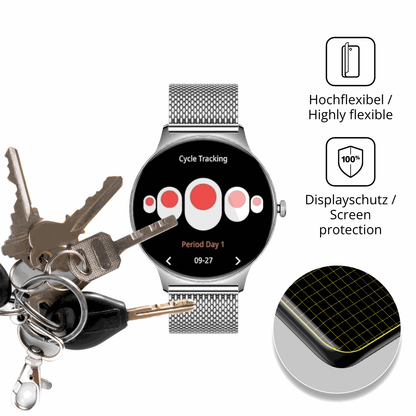 dipos Displayschutz für BENYAR SMART FV12-I, transparente Oberfläche, geringe Dicke und perfekte Passform