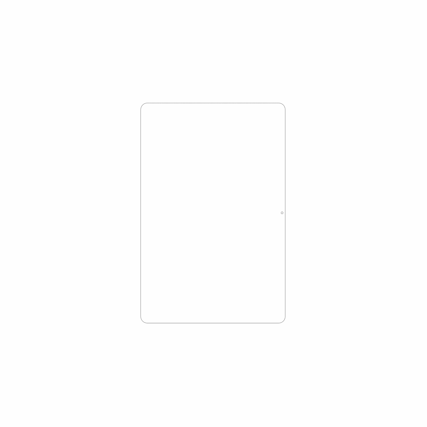 dipos Displayschutz für BESTTAB T20, mattierte Oberfläche, geringe Dicke und perfekte Passform
