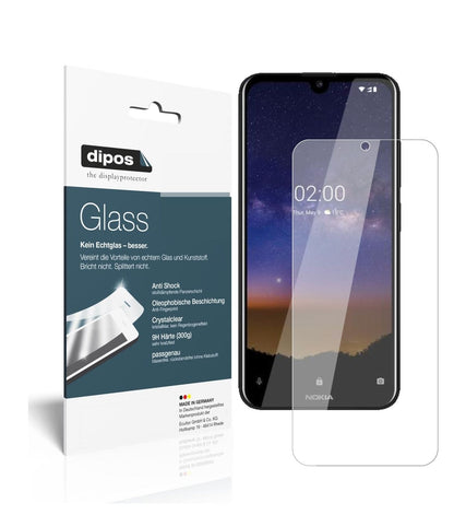 1x 9H Schutzfolie für Nokia 46055 Panzerfolie