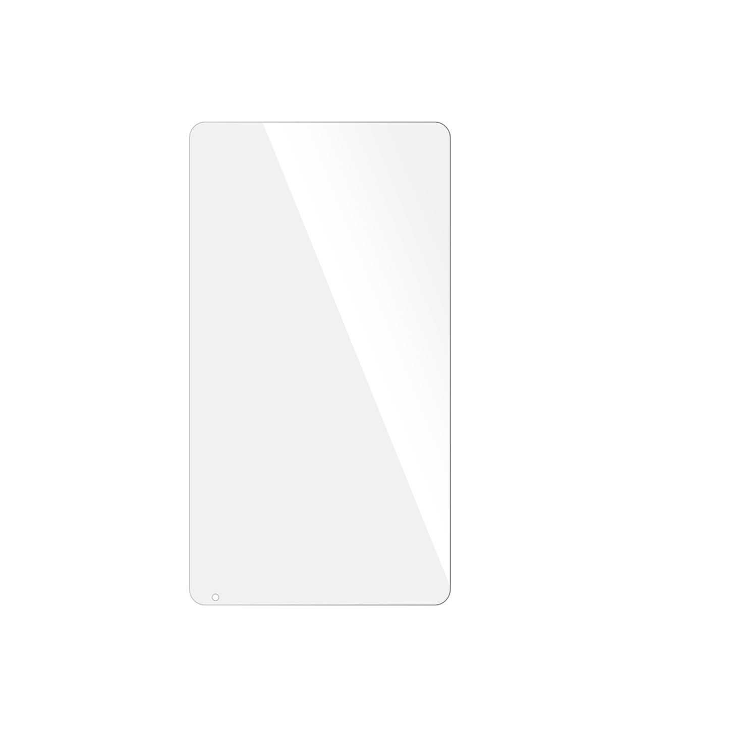 dipos Displayschutz für Biegedy B21 7 Zoll, transparente Oberfläche, geringe Dicke und perfekte Passform