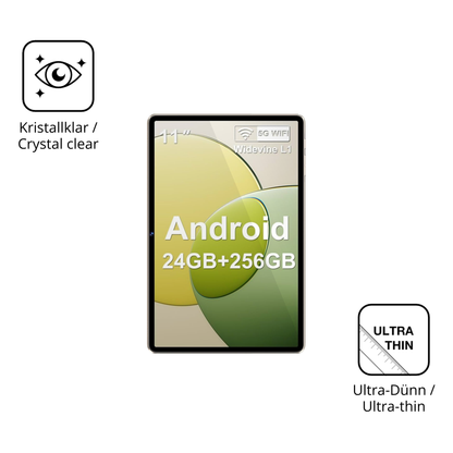 Dünne und klare Folie passend zugeschnitten für Biegedy 10 Zoll 2026