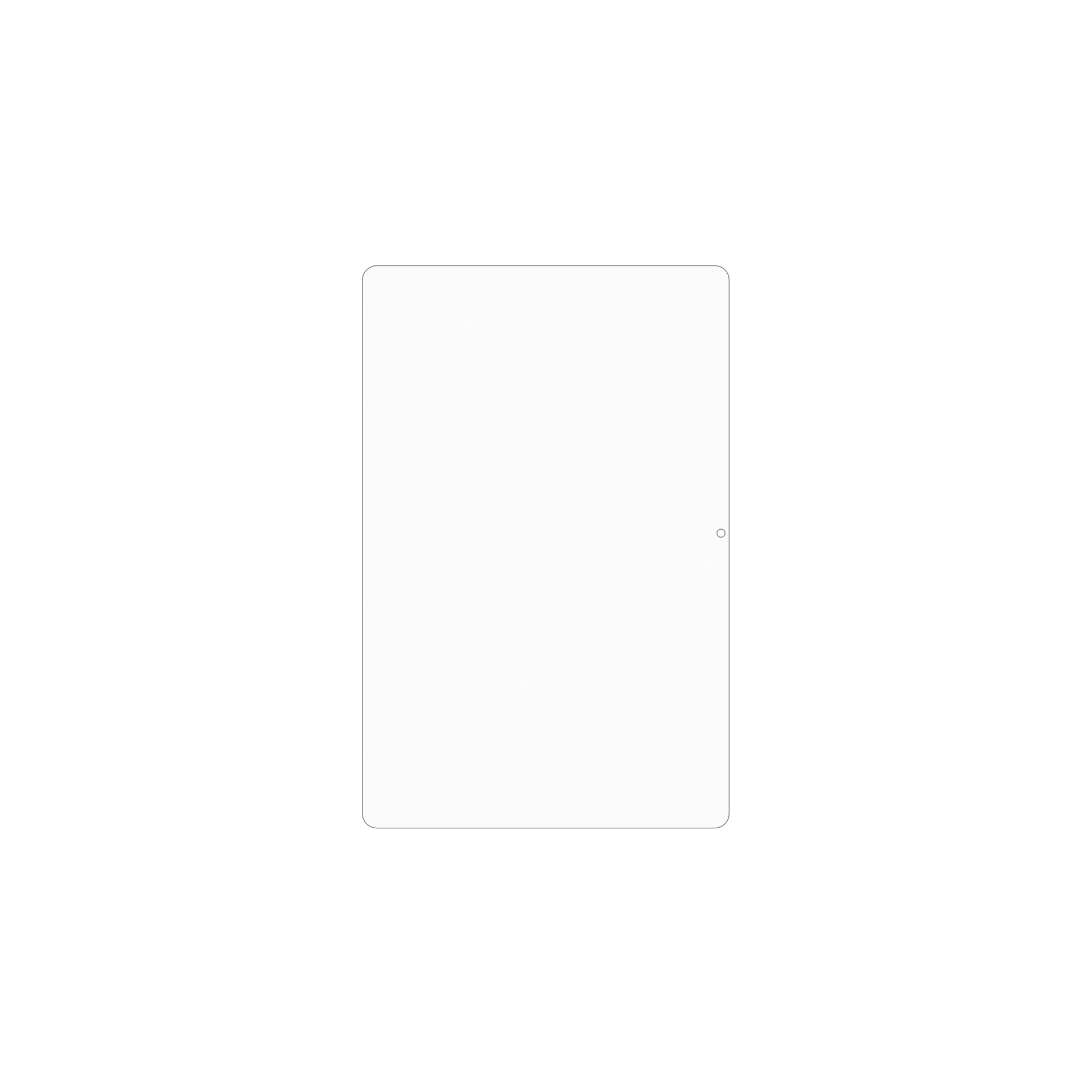 dipos Displayschutz für BIEGEDY B23 11 Zoll, mattierte Oberfläche, geringe Dicke und perfekte Passform
