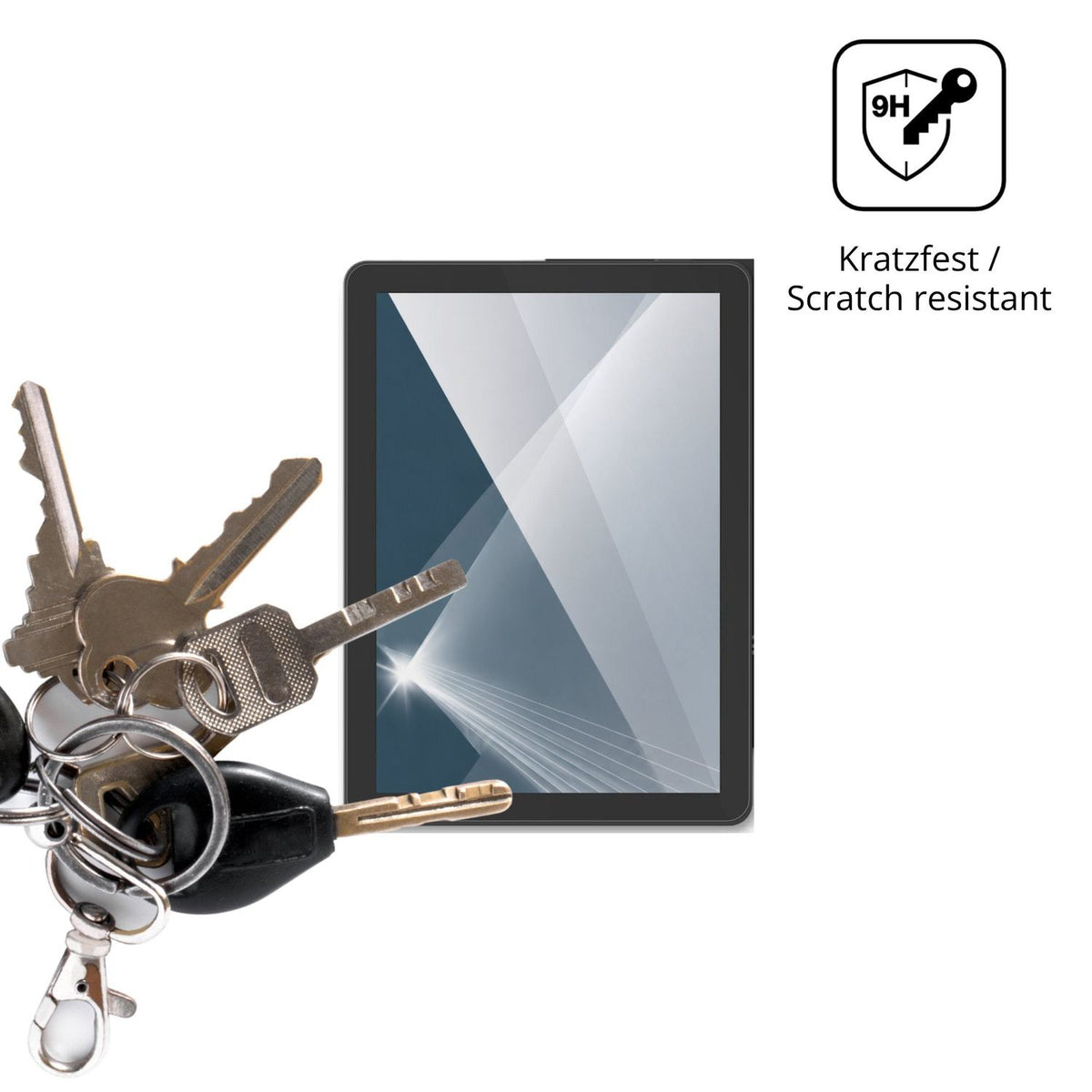 dipos Displayschutz für Bigme B6 Pro, transparente Oberfläche, perfekte Passform auch für die Rundungen