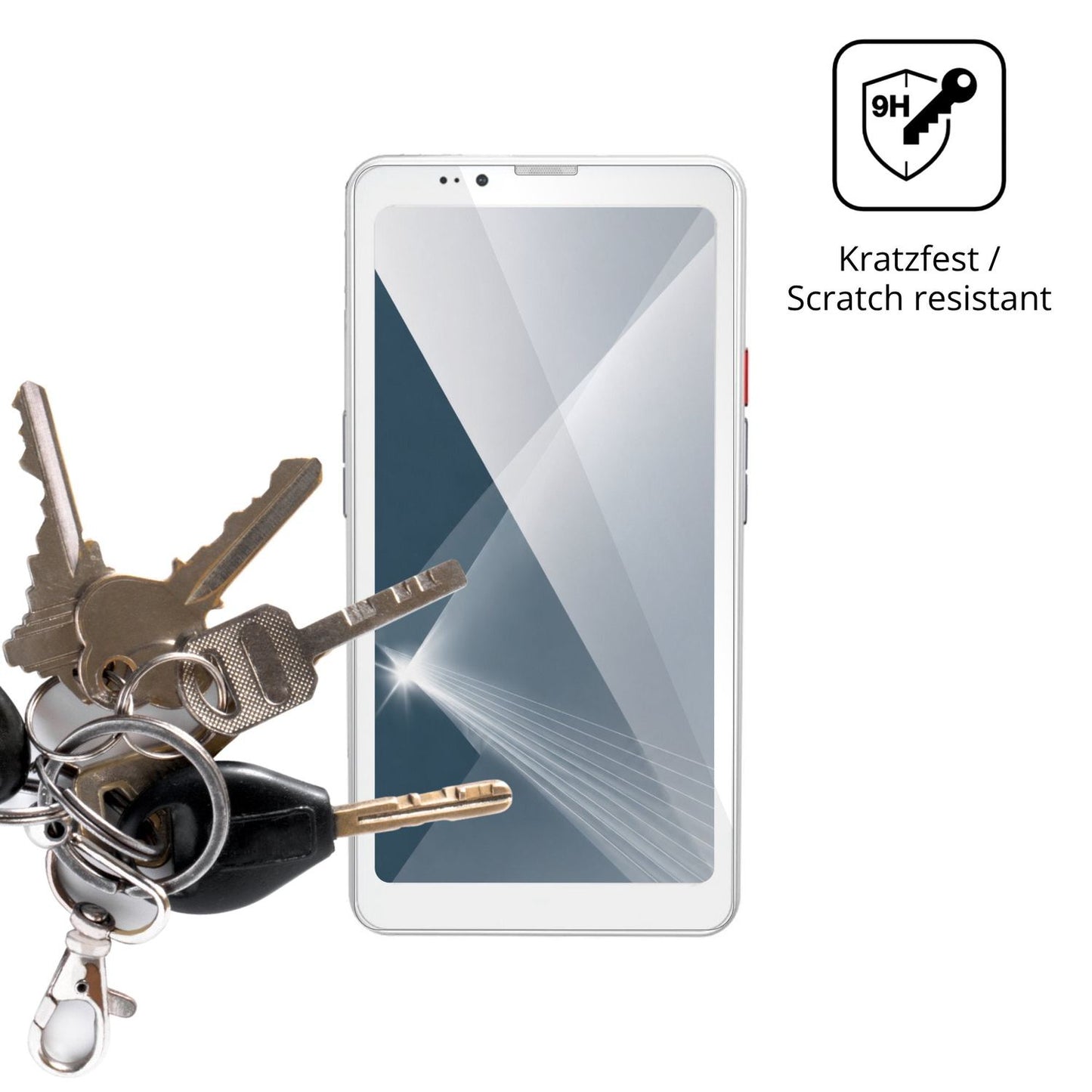 dipos Displayschutz für Bigme Hibreak Dual, transparente Oberfläche, perfekte Passform auch für die Rundungen