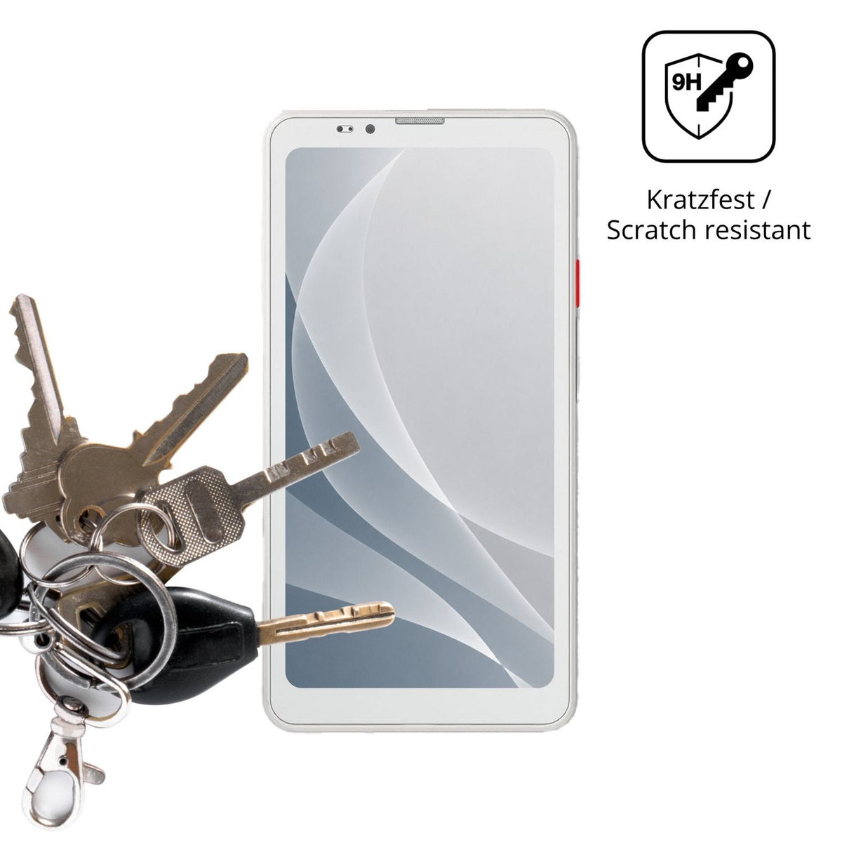dipos Displayschutz für Bigme HiBreak Pro Color, mattierte Oberfläche, robuste Festigkeit und perfekte Passform