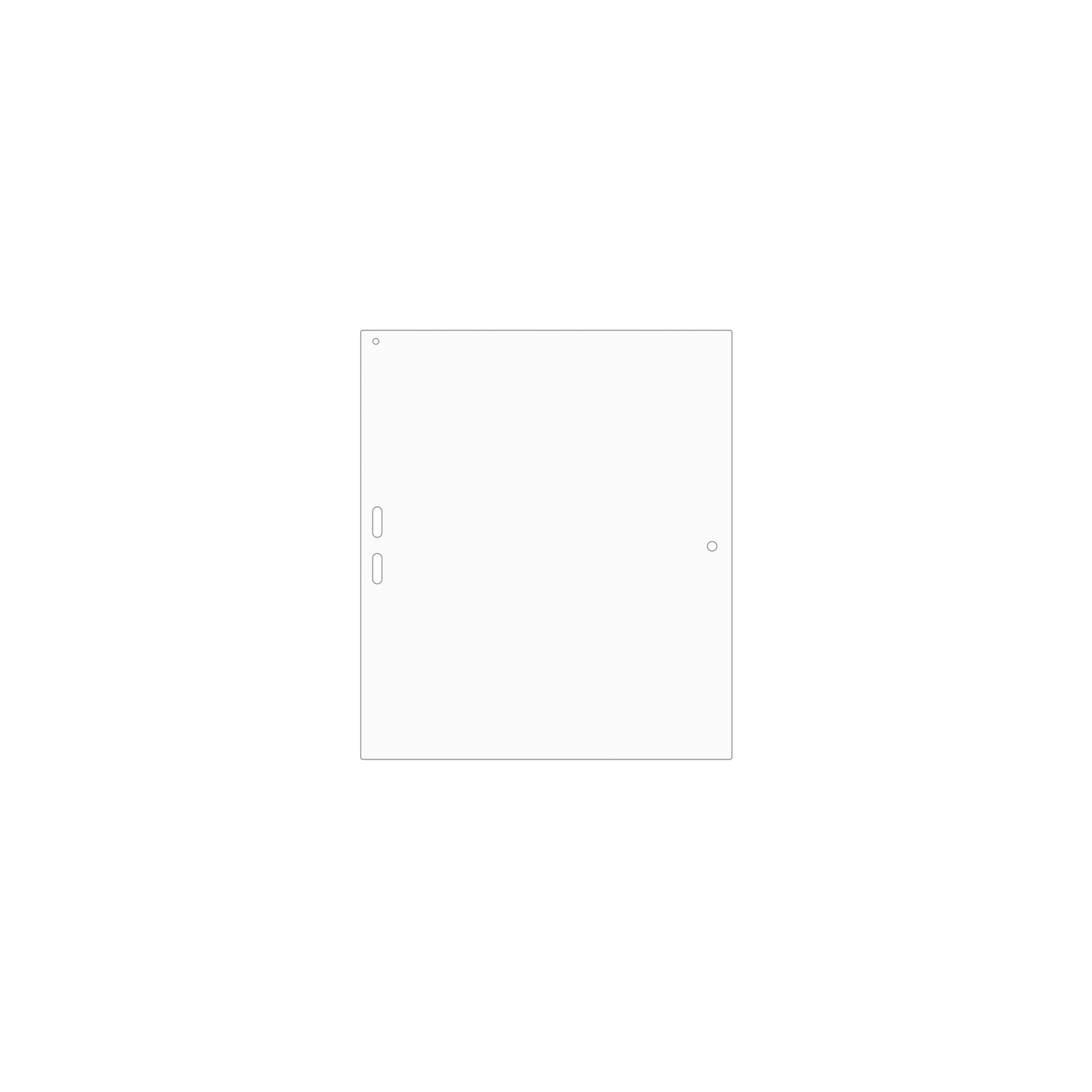 dipos Displayschutz für Bigme B10 10.3 Zoll, mattierte Oberfläche, geringe Dicke und perfekte Passform