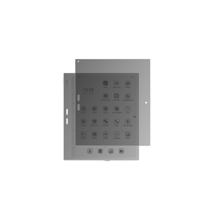 BigmeB10 10.3 Zoll mit aufgebrachtem dipos Displayschutz, der seitliche Einblicke blockiert