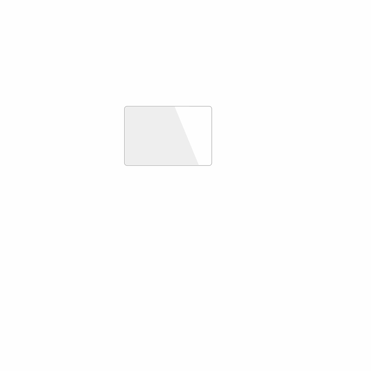 dipos Displayschutz für Bizerba Q1 expert 800 12.1 Zoll, transparente Oberfläche, geringe Dicke und perfekte Passform