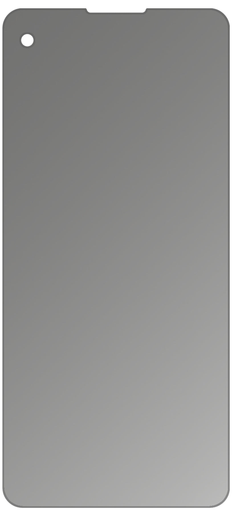 dipos Displayschutz für Blackview BL5000, mattierte Oberfläche, Blickschutzfilter und perfekter Passform