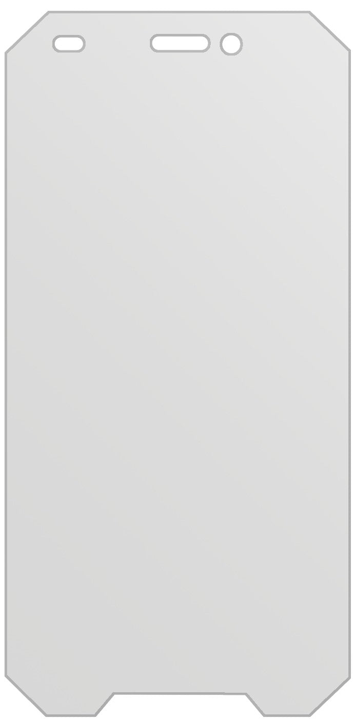 dipos Displayschutz für Blackview BV4000, mattierte Oberfläche, geringe Dicke und perfekte Passform
