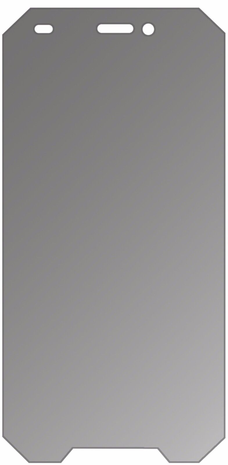 dipos Displayschutz für Blackview BV4000 Pro, mattierte Oberfläche, Blickschutzfilter und perfekter Passform