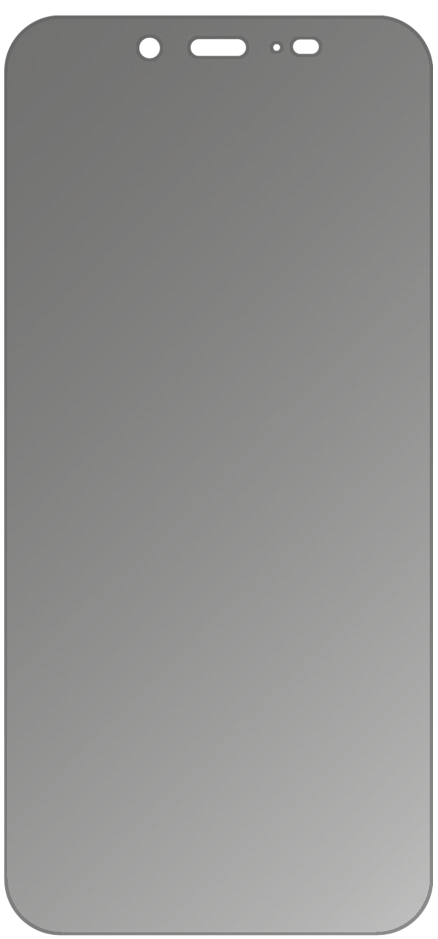 dipos Displayschutz für Blackview BV5500 Pro, mattierte Oberfläche, Blickschutzfilter und perfekter Passform