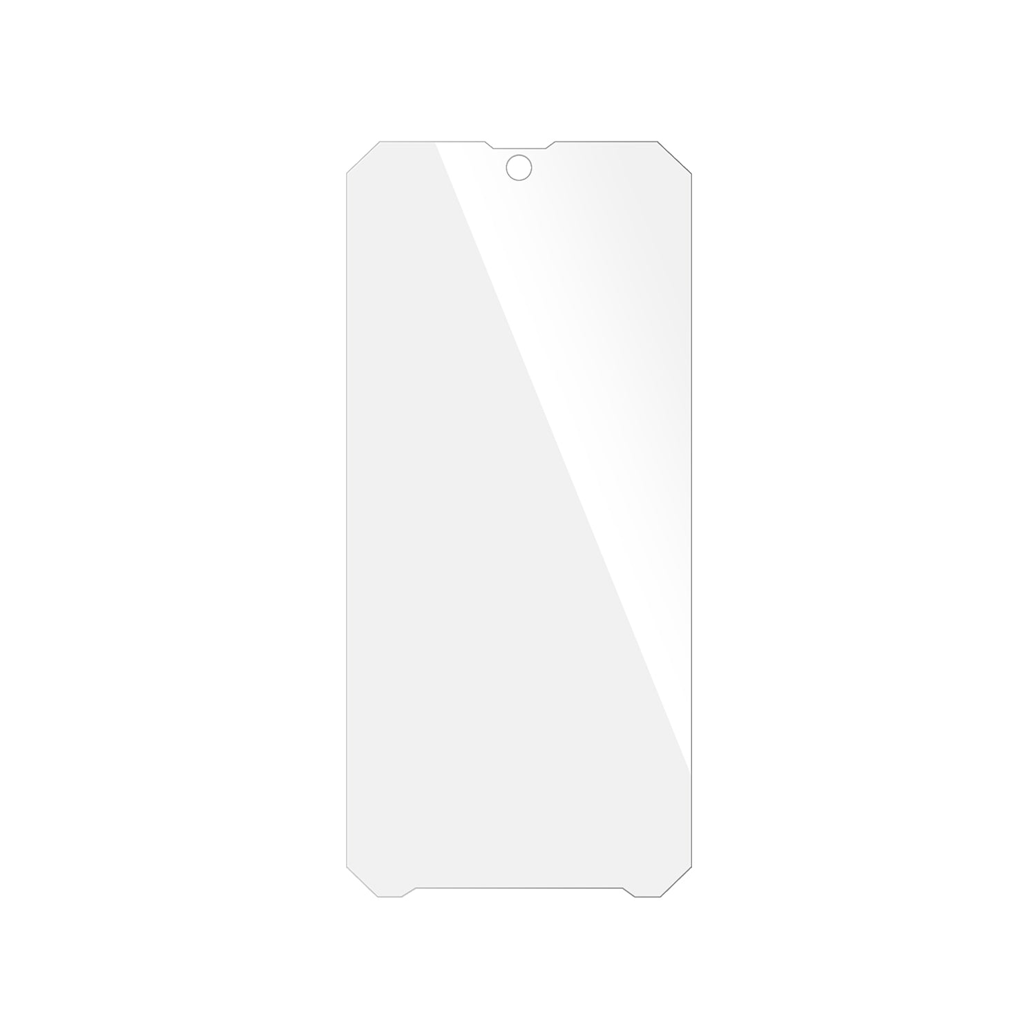 dipos Displayschutz für Blackview BV7200, transparente Oberfläche, geringe Dicke und perfekte Passform
