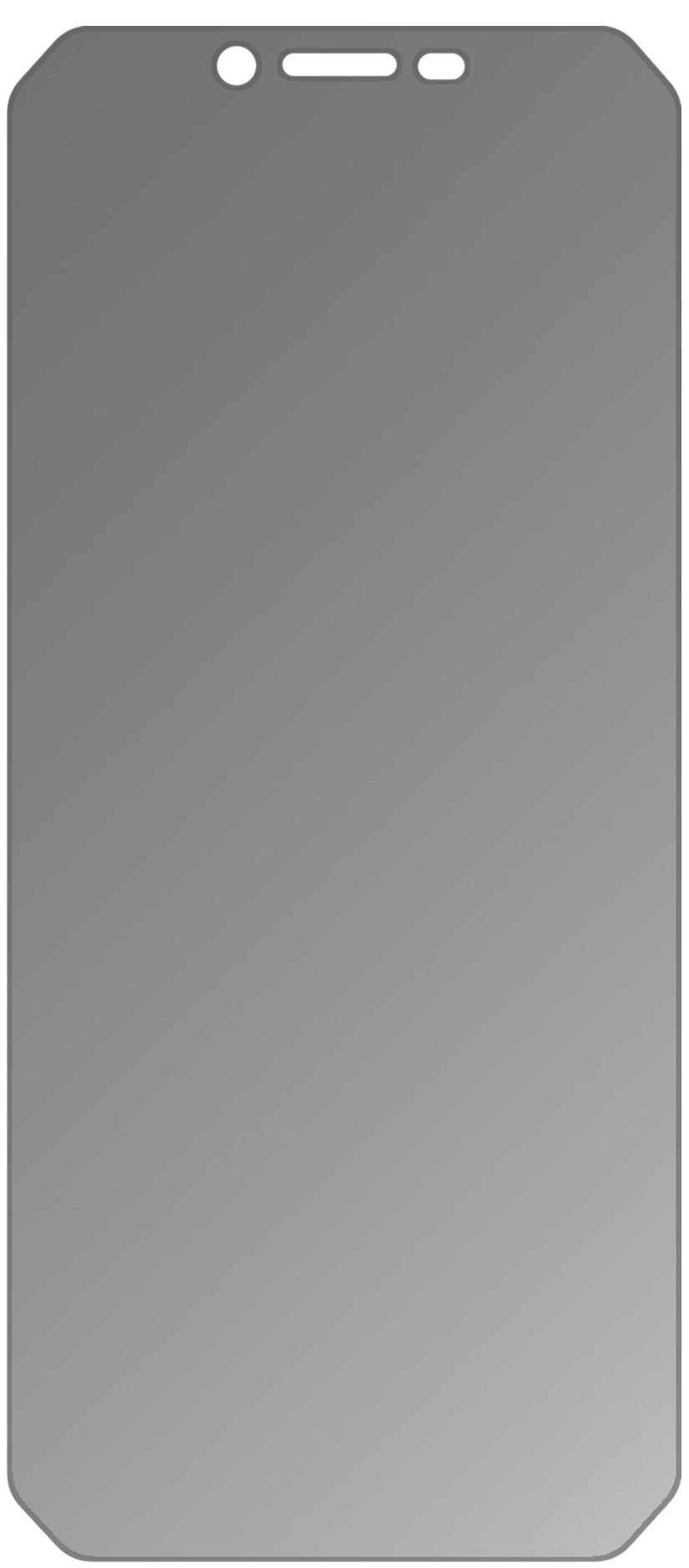 dipos Displayschutz für Blackview BV9600 Plus, mattierte Oberfläche, Blickschutzfilter und perfekter Passform