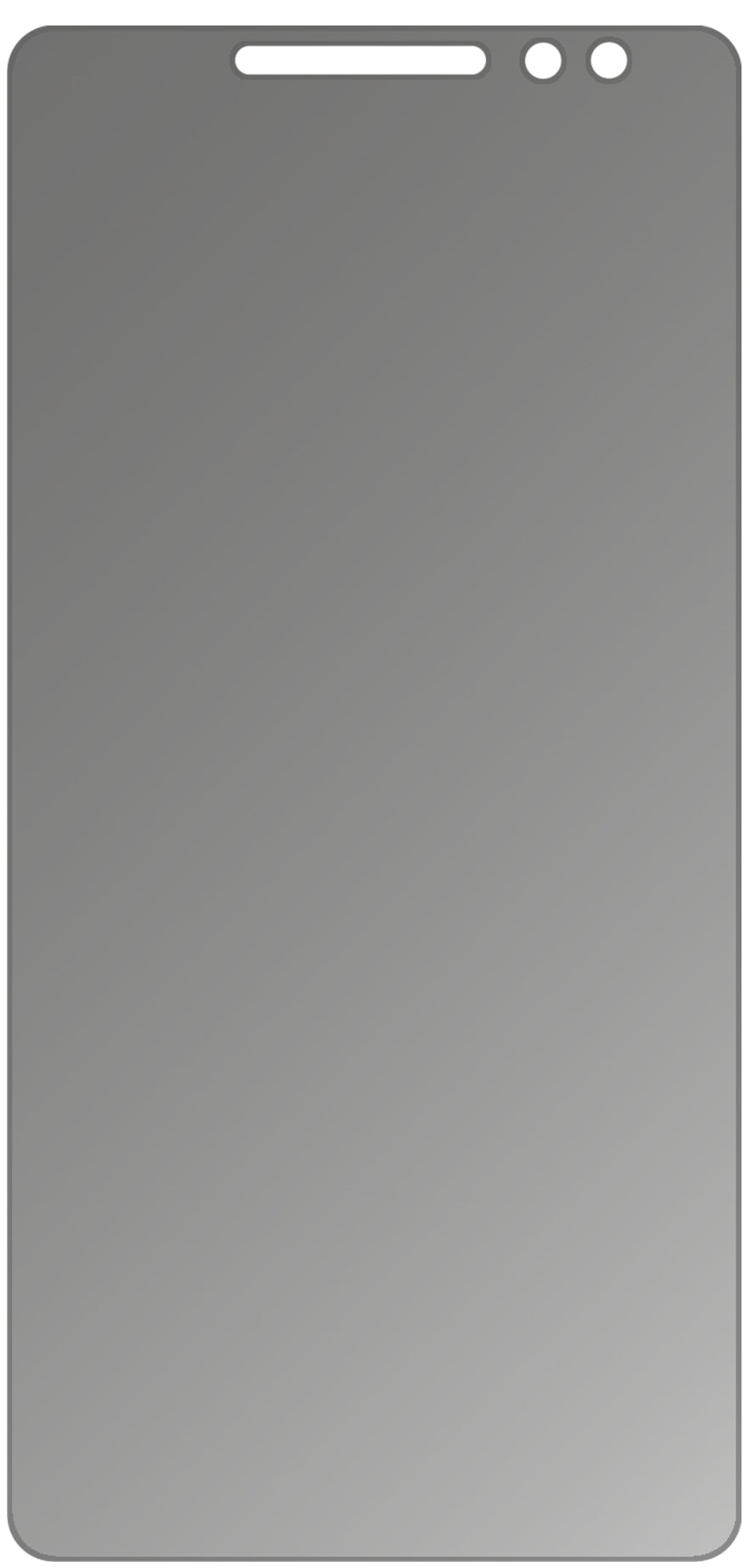 dipos Displayschutz für Blackview Max 1, mattierte Oberfläche, Blickschutzfilter und perfekter Passform
